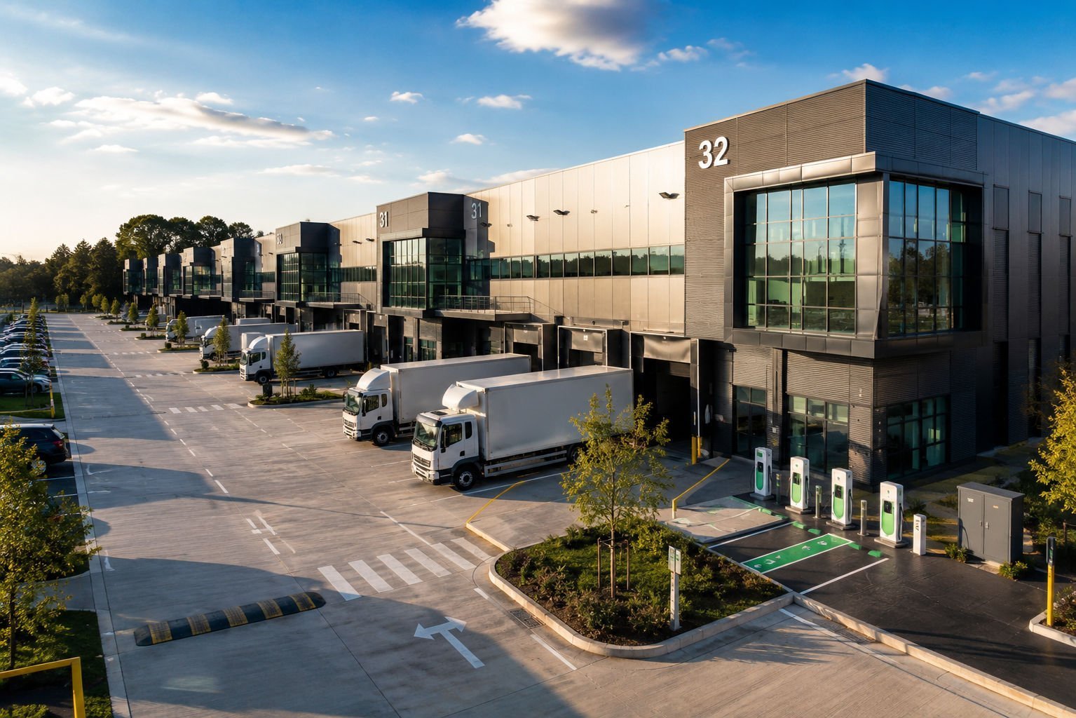 Managed warehouse unit in Elheart's portfolio